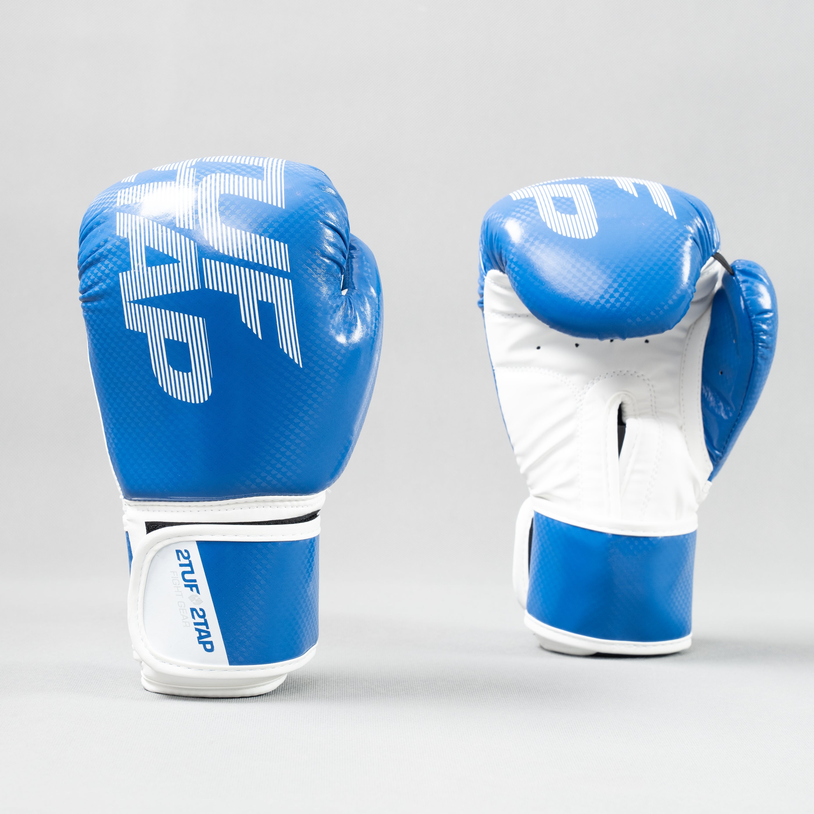 'Versatile' Boxing Gloves - Blue/White | High-Performance Fight Gear