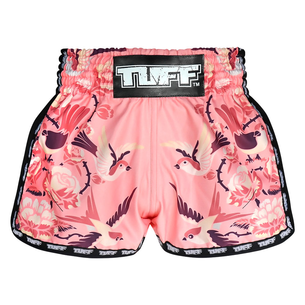 Birds With Roses Kids - Muay Thai Short