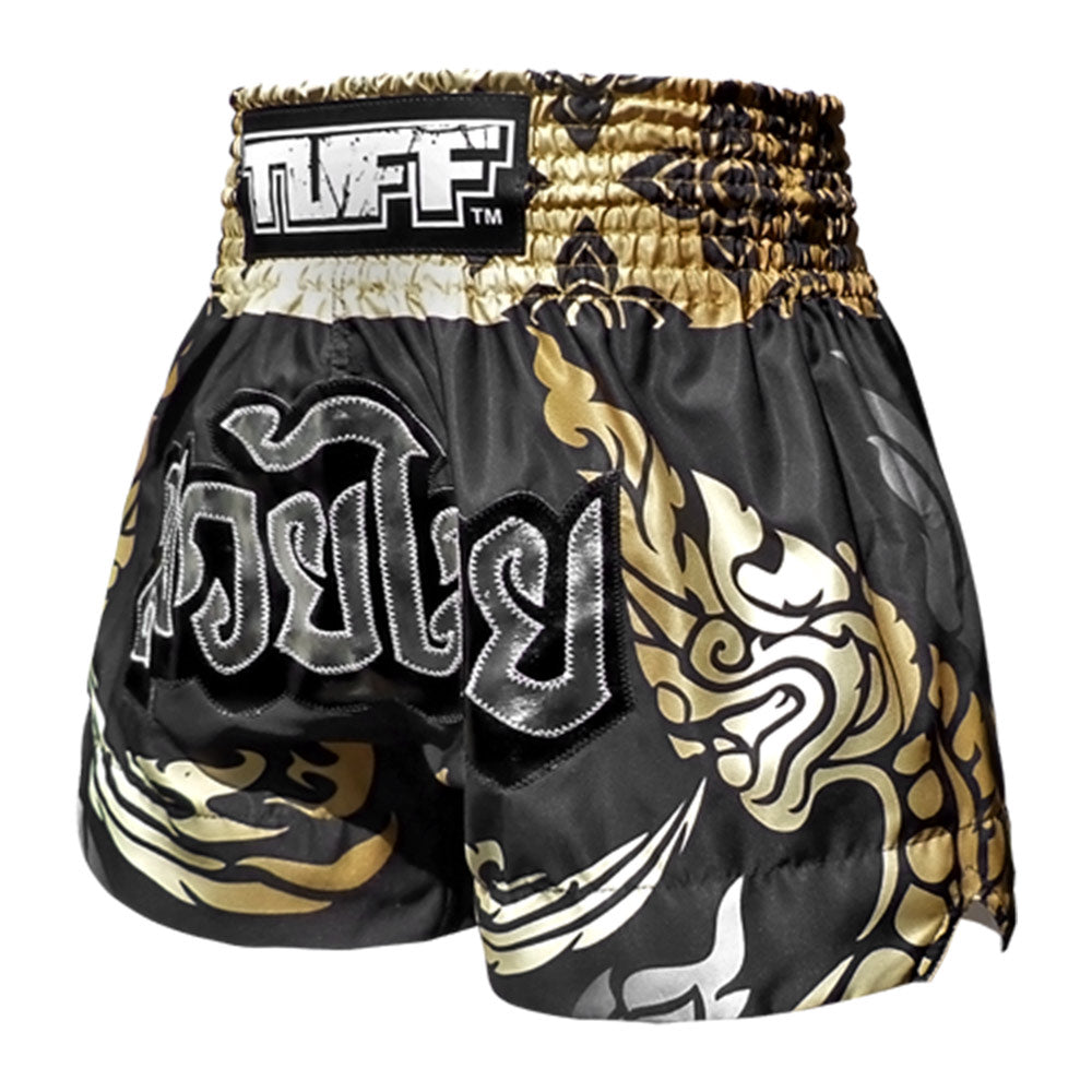 The King Of Naga Black- Muay Thai Short