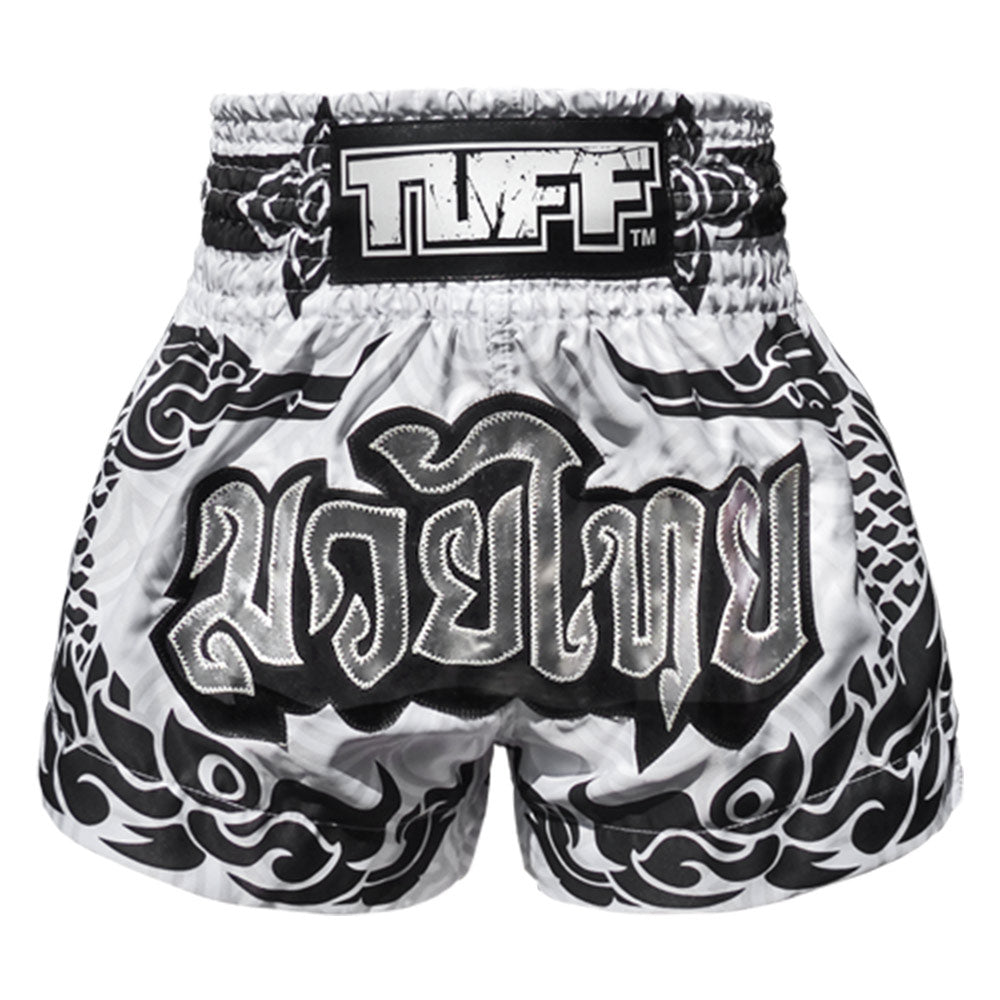 The Great Hongsa White- Muay Thai Short