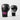 'Elite' Boxing Gloves - Black/Pink 2TUF2TAP