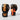 'Matrix' Boxing Gloves - Black/Orange 2TUF2TAP