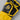 'Impakt' MMA Gloves - Black/Yellow 2TUF2TAP