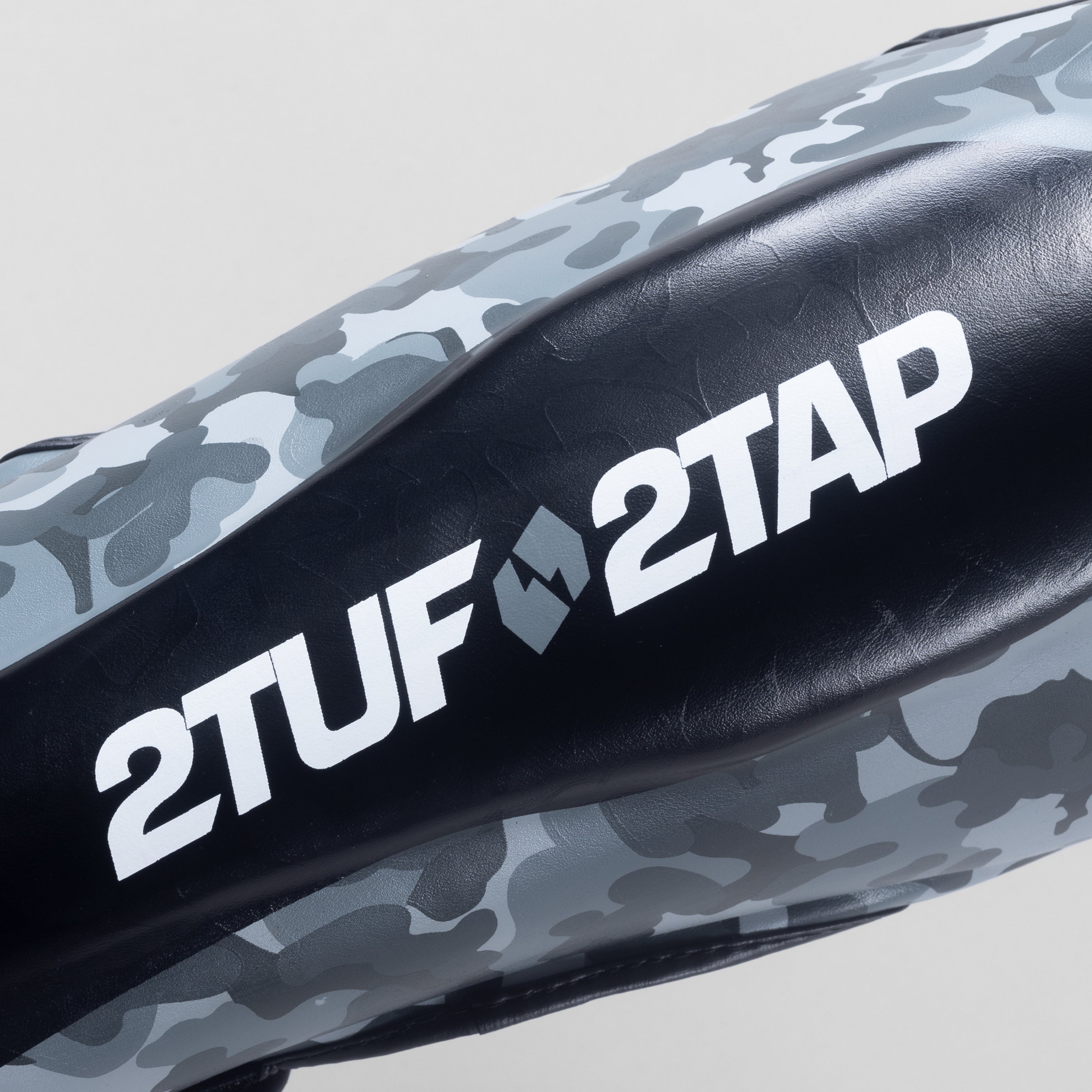 'Camo Elite' Shin Instep Guards - Grey/Black 2TUF2TAP